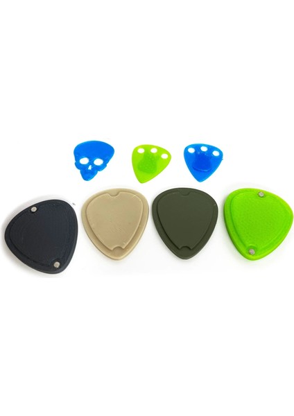 Gitar Seçme Kutusu / Biblo Kutusu ve Seçtikleri (Sadece Plastik Aparattır!!!) 3D modelleri