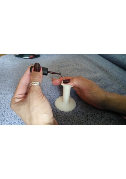 Tırnak Boyama Desteği (Plastik Aparattır!!!) 3D