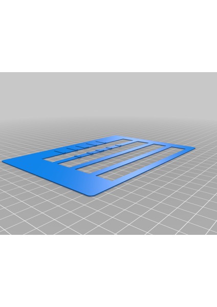 Zarf Adres Şablonu (Plastik Aparattır) 3D modelleri