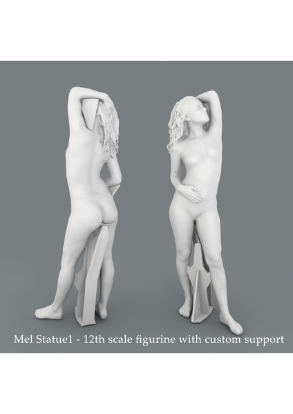 Mel - "heykel 1" Pozu (Plastik Aparattır) 3D modelleri