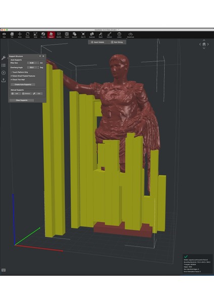 Prima Porta'lı Augustus (Plastik Aparattır) 3D modelleri