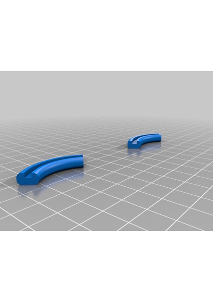 Overwatch Logo Gözlükleri - Çift Renk ve Çift Ekstrüzyon Sürümleri (Sadece Plastik Aparattır) 3D modelleri