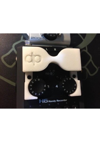 Zoom H6 Kazanç Kontrolü Kapağı (Sadece Plastik Aparattır) 3D fırsatları