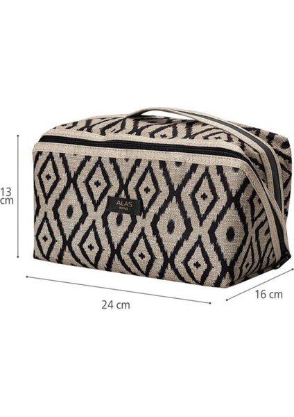 Beyaz Seyahat Makyaj Çantası, 24X16X13 Cm, Kullanışlı ve Şık Tasarım modelleri