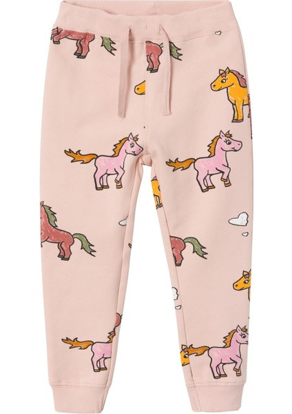 Nmfnel Pembe Kız Çocuk Eşofman Altı