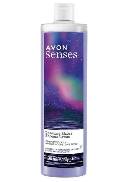 Senses Dancing Skies Menekşe ve Ahududu Kokulu Kremsi Duş Jeli 500 ml