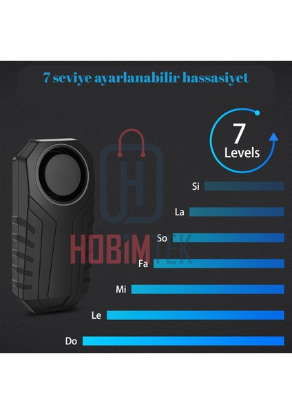 Ht-53 Motosiklet Bisiklet Alarmı Uzaktan Kumandalı 113DB Su Geçirmez Kablosuz Hırszlık Koruması Alarm Bisiklet Araba Scooter Pilli fırsatları