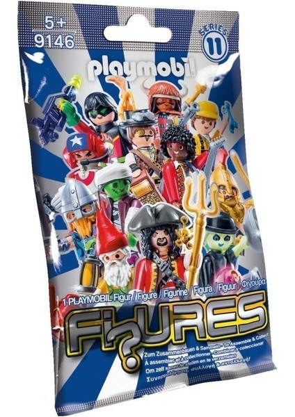 Figures Series 11 Blue Mystery Pack - Sürpriz Paket Playmobil