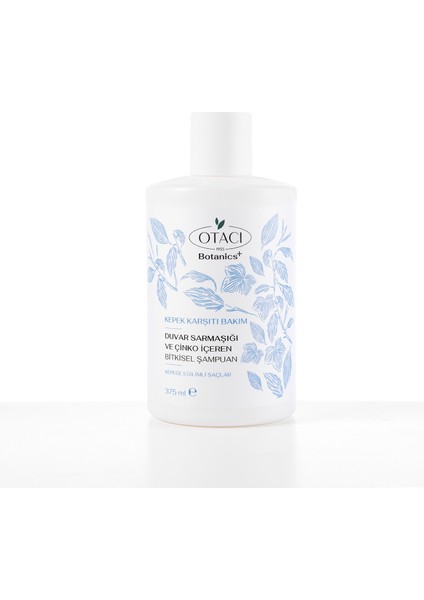 Botanics + Duvar Sarmaşığı ve Çinko Içeren Bitkisel Şampuan