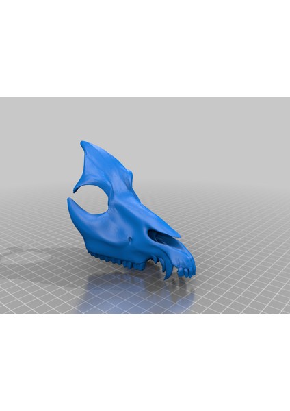 Canavar Kafatası Maskesi 3D fırsatları