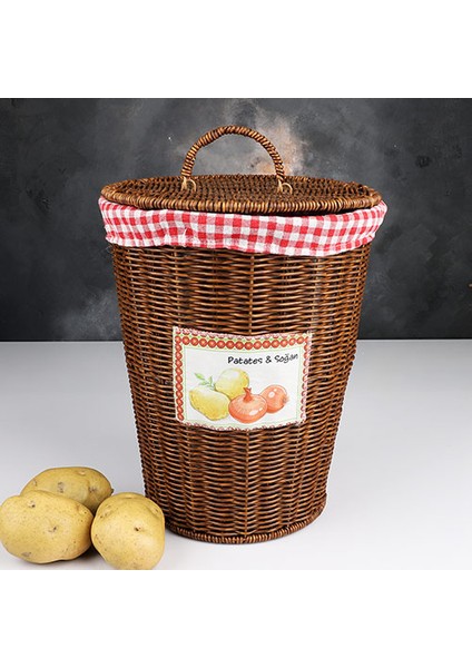 Rattan Patates ve Soğan Sepeti 5 kg