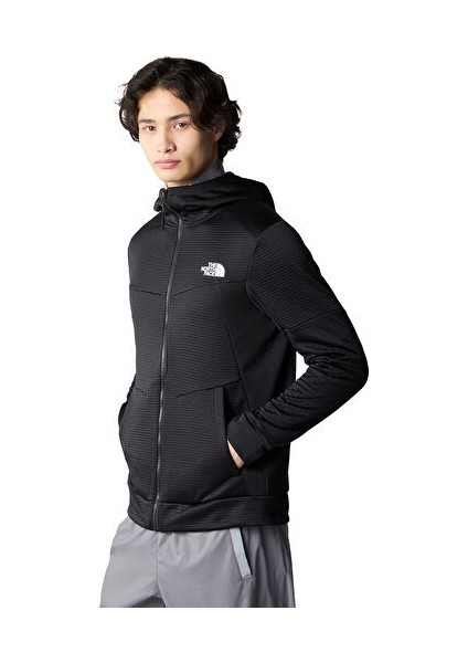M Ma Full Zip Fleece Erkek Sweatshirt