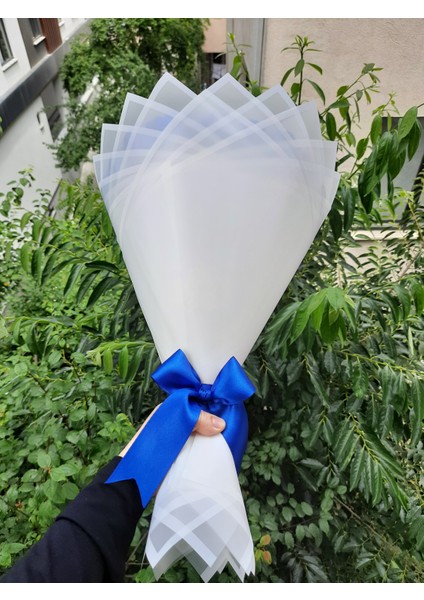 41 Li LED Işıklı Solmayan Gül Buketi Mavi Gül Dışı Siyah Isteme, Söz, Nişan, Mezuniyet Için Ideal modelleri