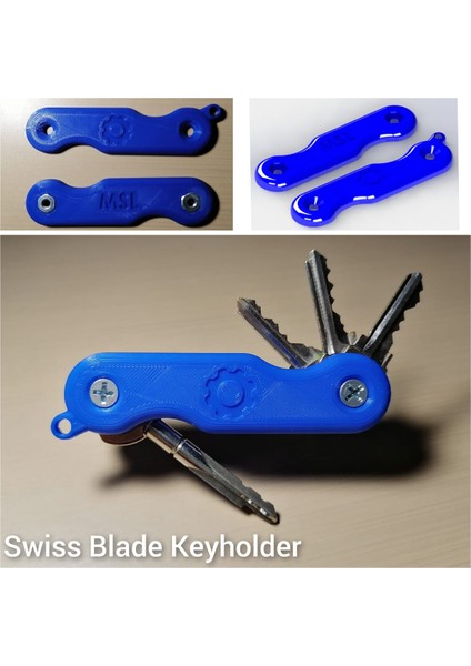 Isviçre Blade Anahtar Sahibi 3D