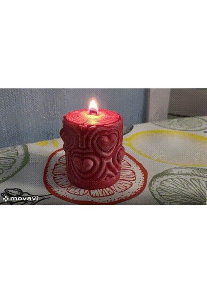 Kalp Atışı Mum Kalıbı 3D modelleri