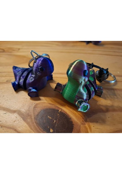 Flexi Dino Apatosaurus Keychain 3D indirimleri