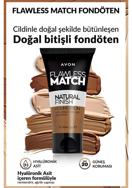 Flawless Match Natural Likit Fondöten fiyatları