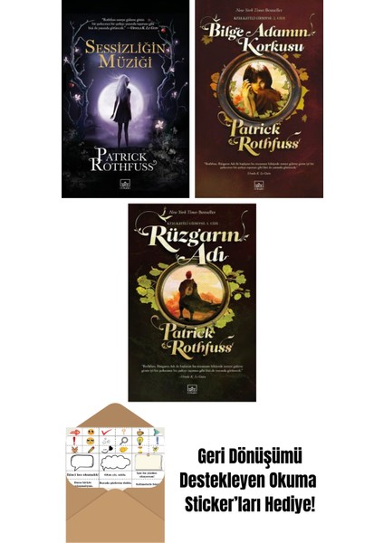 Sessizliğin Müziği + Bilge Adamın Korkusu – Kralkatili Güncesi: 2. Gün + Rüzgarın Adı – Kralkatili Güncesi: 1. Gün