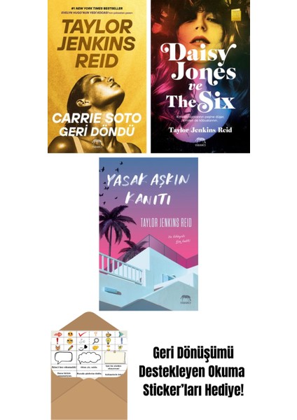 Carrie Soto Geri Döndü + Daisy Jones ve The Six + Yasak Aşkın Kanıtı