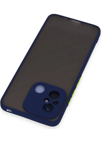 Newface Xiaomi Redmi 12C Kılıf Montreal Silikon Kapak - Lacivert modelleri