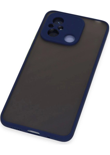 Newface Xiaomi Redmi 12C Kılıf Montreal Silikon Kapak - Lacivert fırsatları