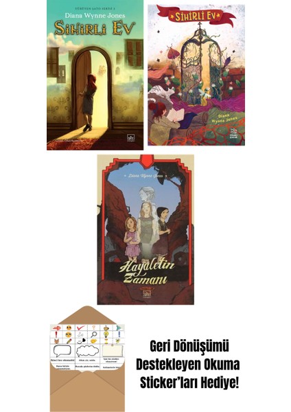 Sihirli Ev – Yürüyen Şato Serisi 3 (Ciltli) + Sihirli Ev + Hayaletin Zamanı