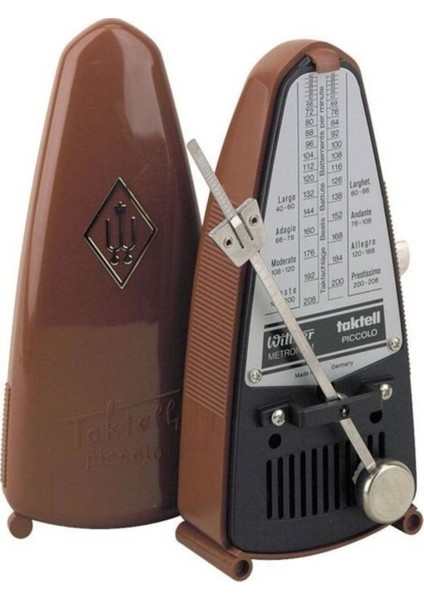 Kahverengi Küçük Metronom, Hassas Zaman Ayarı ve Dayanıklı Tasarım ile Müzik Tutkunlarına