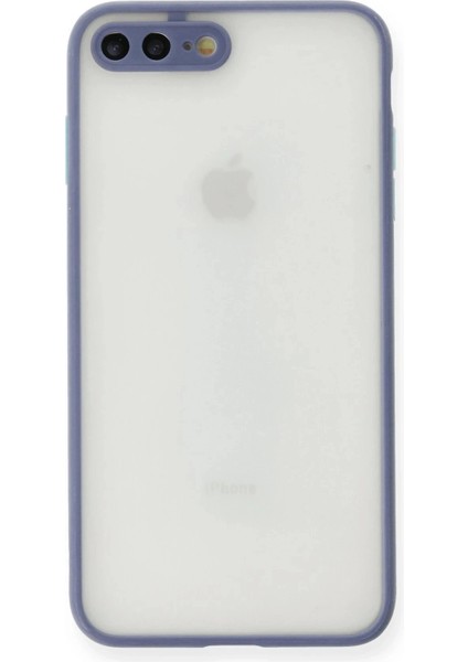 Newface iPhone 7 Plus Kılıf Montreal Silikon Kapak - Gri