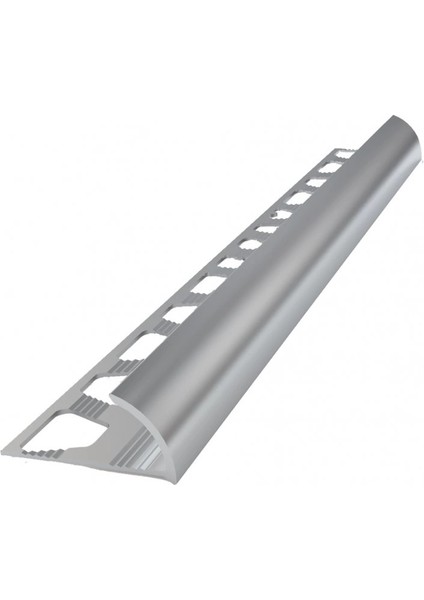 10 mm Alm. Mat Gri Seramik Iç Köşe Profili