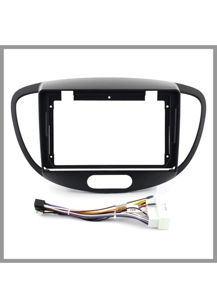 Hyundai I10 2007-2013 9" Siyah Androıd Multimedya Çerçevesi - Soket