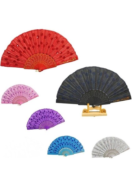 Pullu Yelpaze Karışık 12 Adet