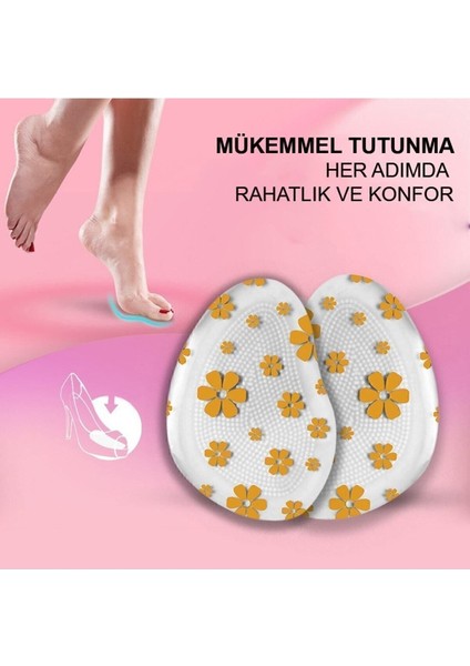 Yapışkanlı Jel Ped, Ayakkabı Güçlendirme ve Kayma Önleyici, Konfor Sağlar indirimleri