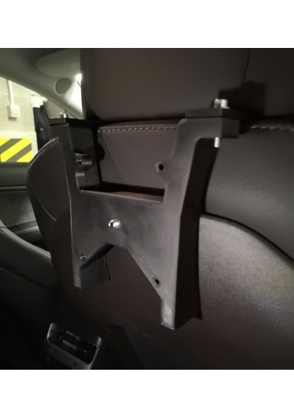 Tesla Model 3 Için Vesa 75 Mount ile DVD Player Tutucu (Plastik Aparattır) 3D