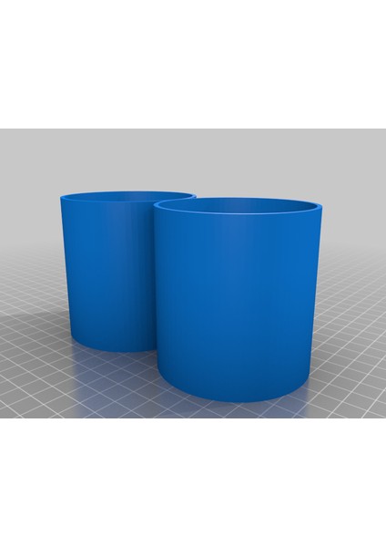 Akıllı Roadster Çift Bardak Tutucu (Plastik Aparattır) 3D fiyatları