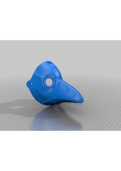 Veba Maskesi (Plastik Aparattır) 3D modelleri