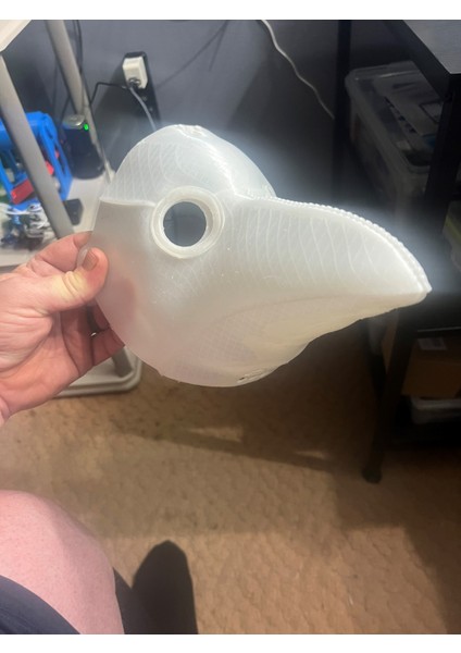 Veba Maskesi (Plastik Aparattır) 3D indirimleri