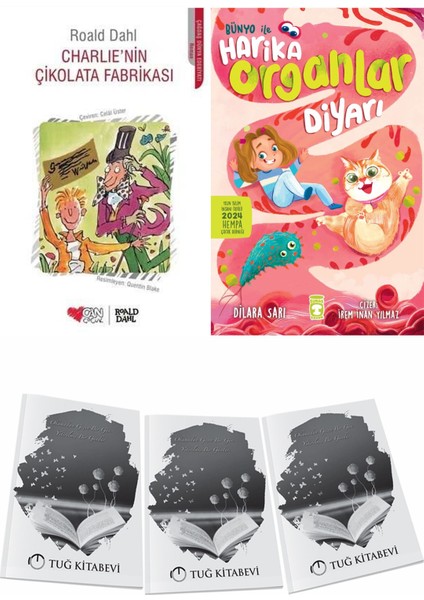 Charlie’nin Çikolata Fabrikası ve Bünyo ile Harika Organlar Diyarı + Hediyeli