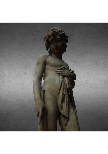 Bir Meşale Tutan Cenaze Dehası (Plastik Aparattır) 3D