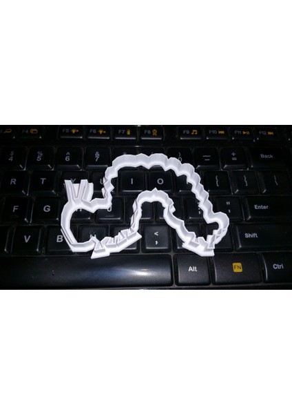 Çok Aç Tırtıl Kurabiyeleri (Sabit) (Plastik Aparattır) 3D