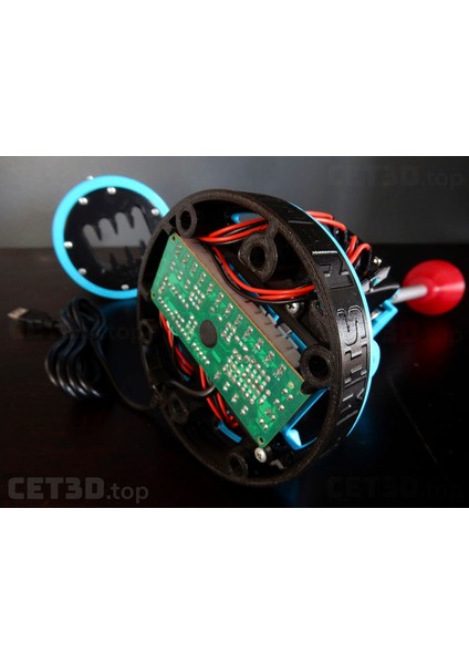 Open Sim Shifter H - Mod USB Joystick Kartı - Kendin Yap (Plastik Aparattır) 3D fırsatları