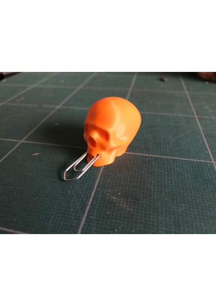 Paperclip (Kafatası Lisa) Kullanarak Fermuar Çekme (Plastik Aparattır) 3D fiyatları