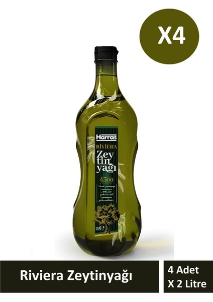 Riviera Zeytinyağı 4 Adet x 2000 ml
