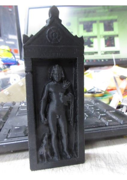 Tavan Arası Mezar Steli (Plastik Aparattır) 3D fırsatları