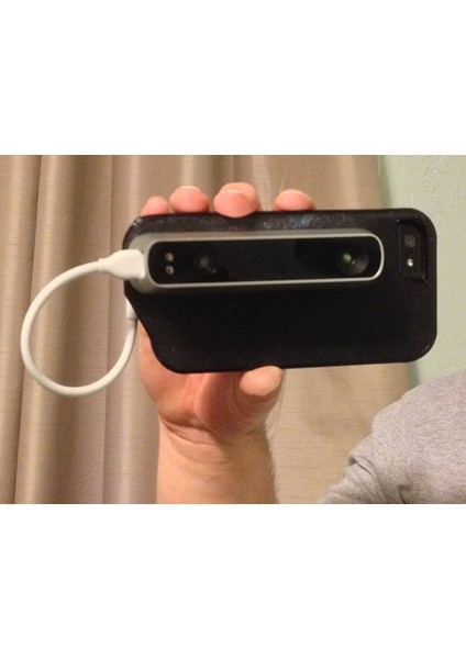 Otterbox Defender'lı iPhone 5 Için Yapı Sensörü Braketi (Plastik Aparattır) 3D