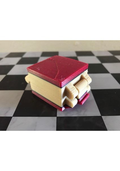 Daha Kolay Açılan Mandalla Tek Parça Halinde Yazdırılabilen Toka Kutusu (Plastik Aparattır!!!) 3D fırsatları