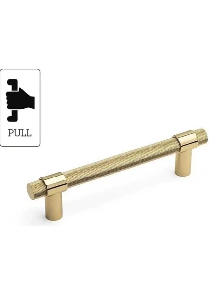 9721 Çekme Kapı Kolu Gold Renk Kol 190MM 1 Adet (PH9721 0190 Gl-Gl)