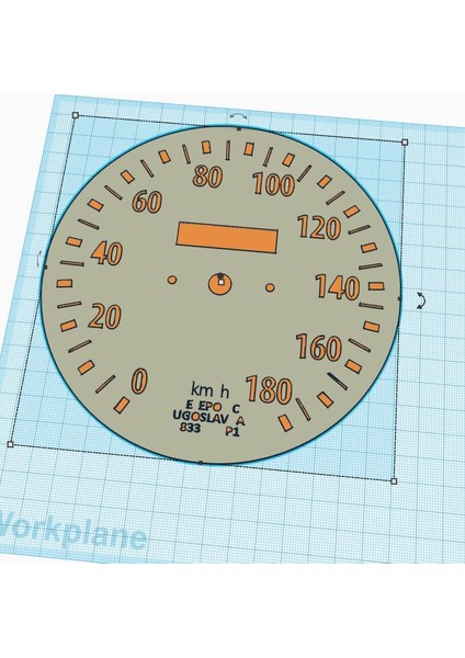 Hız Göstergesi Yerleşimi (Plastik Aparattır!!!) 3D fiyatları