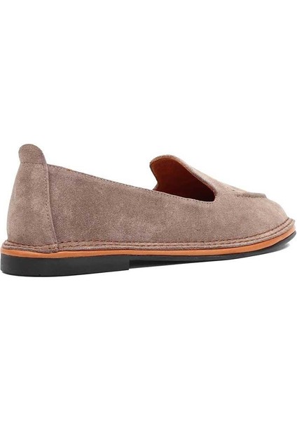 Kadın Vizon Süet Deri Ayakkabı indirimleri
