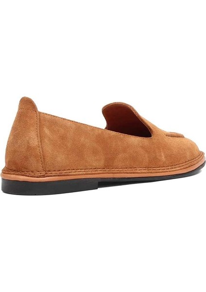 Kadın Taba Süet Deri Ayakkabı indirimleri