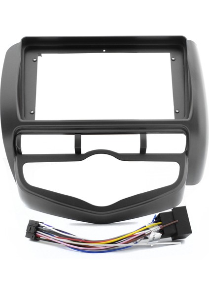 Honda Jazz/city Dijital Klima 2002-2008 9'' Silver Androıd Multimedya Çerçevesi - Soket